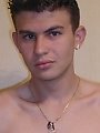 Brown-haired Charlies smooth young body.