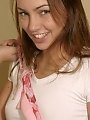 Perky Mandy in the laundry room