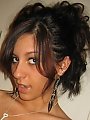 Raven Riley plays with her nipples