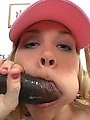 Amber Peach took that monster completely into her warm cunt...VIDEO